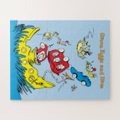 Grüne Eier und Schinken | Ich mag sie nirgendwo Puzzle (Horizontal)