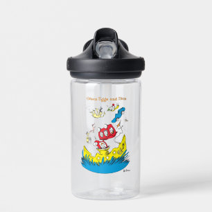 Grüne Eier und Schinken Ich mag sie nirgendwo Trinkflasche