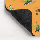 Grüne Eier und Schinken Muster Mousepad (Ecke)