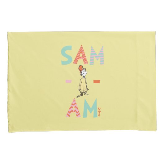 Grüne Eier und Schinken| Sam-I-Am Kissenbezug (Vorderseite-Rechts)