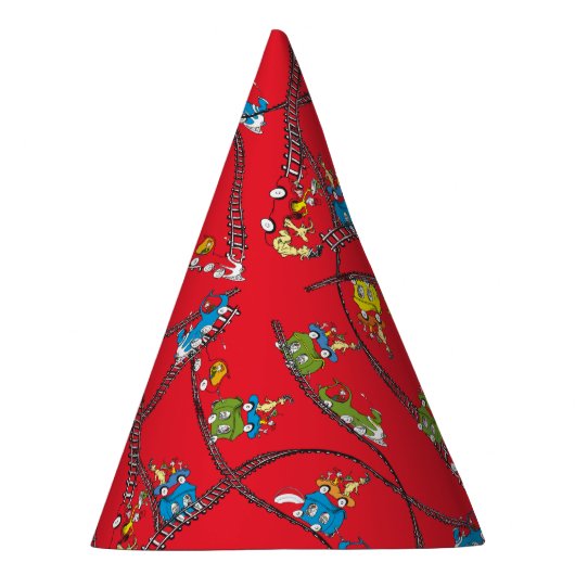 Grüne Eier und Schinken | Zugmuster Partyhütchen (Rechts)