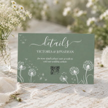 Grüne, einfache Wiese-Blume Hochzeitdetails