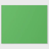 Grüne einfarbige Farbe Geschenkpapier (Flach)