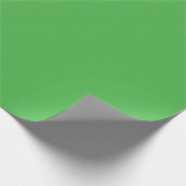 Grüne einfarbige Farbe Geschenkpapier (Ecke)