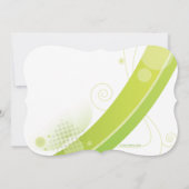 Grüne Einladung (Rückseite)