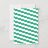 Grüne Einladung zur Geburtstagspartei buchen (Rückseite)