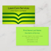 Grüne, einzigartige Visitenkarte für Lawinenservic (Vorne/Hinten)