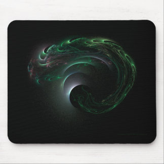 Grüne Eklipse Mousepad