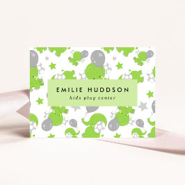 Grüne Elefanten, Kinderspielzentrum, Aktivitätszen Visitenkarte