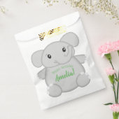 Grüne ElefantenGeburtstagspartei Geschenktütchen (Versiegelt)