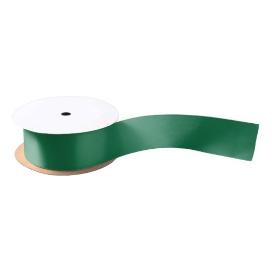Grüne Elegant Solid Color Satinband (Spule)