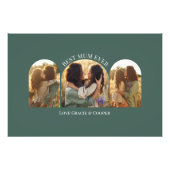 Grüne, elegante Arschvielte Foto (Vorne)