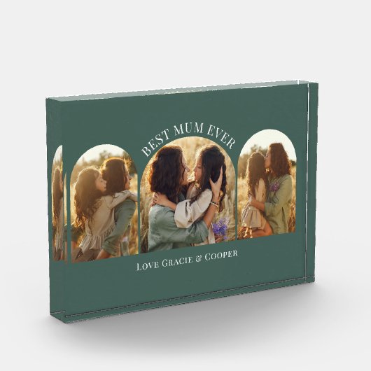 Grüne, elegante Arschvielte Foto (Links)