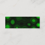 Grüne Elektrizität I - Vorlage Mini Visitenkarte (Rückseite)