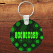 Grüne Elektrizität I - Vorlage Schlüsselanhänger (Vorderseite)