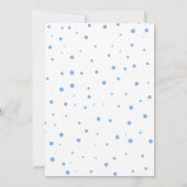 Grüne Elephant Babydusche Einladung (Rückseite)