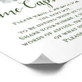 Grüne Elephant Time Kapsel für BOY-Zeichen Poster (Ecke)