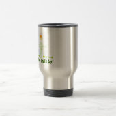 Grüne Energie-Tasse Reisebecher (Mittel)