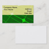 Grüne Energie Visitenkarte (Vorne/Hinten)