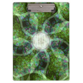 Grüne Energie Werbung für Ihr Unternehmen Klemmbrett (Vorderseite)