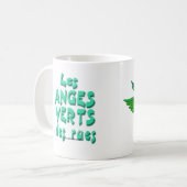 Grüne Engels-Tasse Kaffeetasse (Vorderseite Links)