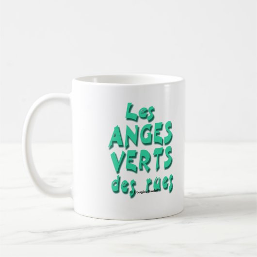 Grüne Engels-Tasse Kaffeetasse (Links)