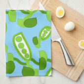 Grüne Erbsen Handtuch (Viertel Falte)