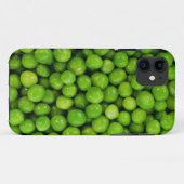 Grüne Erbsen Hintergrund Case-Mate iPhone Hülle (Rückseite (Horizontal))