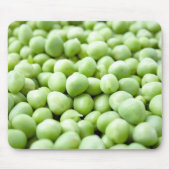 Grüne Erbsen Mousepad (Vorne)