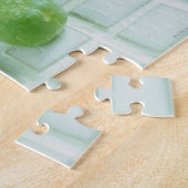 Grüne Erbsen Puzzle (Seite)