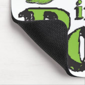 Grüne Erbsen Zeichnend Gemüse Art 2 Erbsen in eine Mousepad (Ecke)