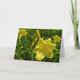 Grüne Erde Dankeskarte