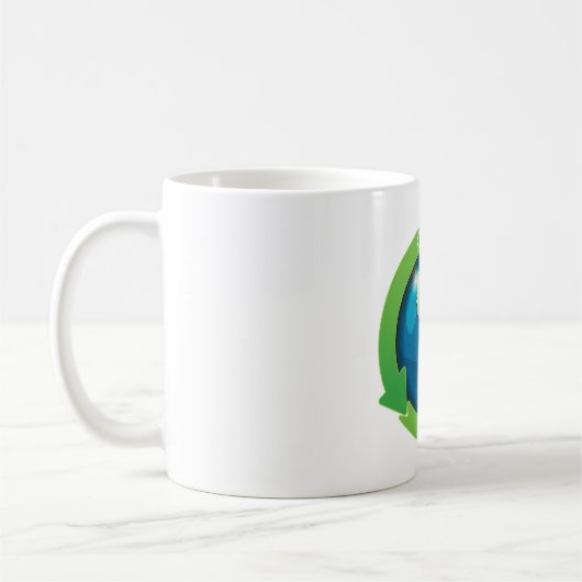 Grüne Erde Kaffeetasse (Links)