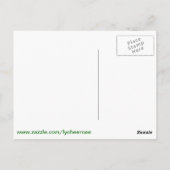 Grüne Erde Postkarte (Rückseite)