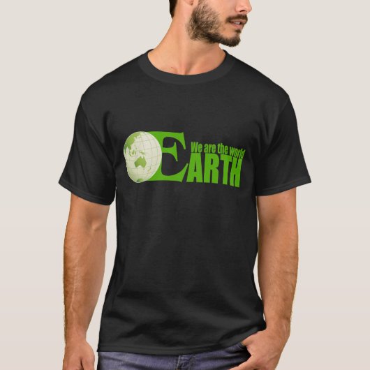 Grüne Erde T-Shirt (Vorderseite)