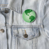 Grüne Erde-Taste Button (Beispiel)