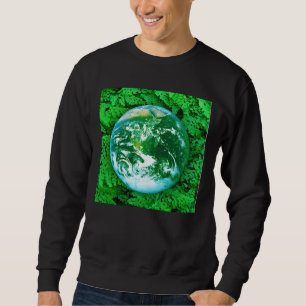 Grüne Erde - Umweltbewusstsein Sweatshirt