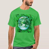 Grüne Erde - Umweltbewusstsein T-Shirt (Vorderseite)