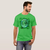 Grüne Erde - Umweltbewusstsein T-Shirt (Vorne ganz)