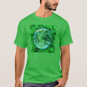 Grüne Erde - Umweltbewusstsein T-Shirt (Vorderseite)