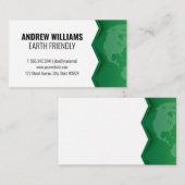 Grüne Erde Visitenkarte (Vorne/Hinten)