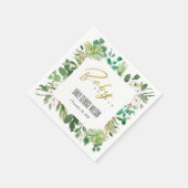 GRÜNE ERFOLGREICHE SPIELWASSERSPANNUNG SERVIETTE (Ecke)