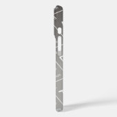 Grüne Erlenmeyer-Flasche (mit Initials) Chemie Case-Mate iPhone Hülle (Rückseite / Links)