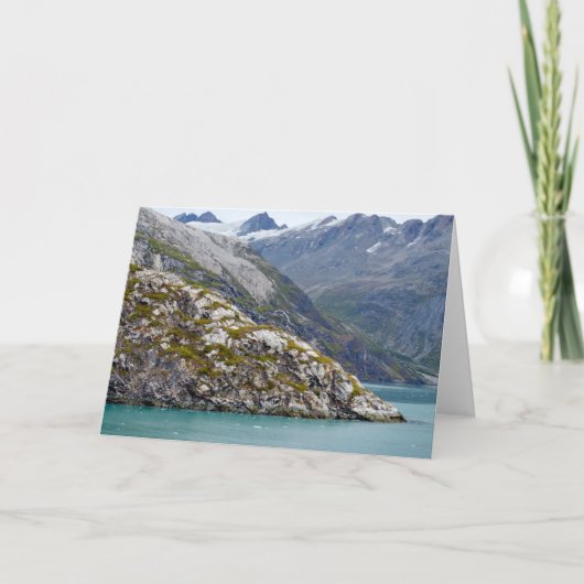 Grüne Erwachen in Blau Karte (Vorderseite)