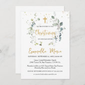 Grüne Eucalyptus Foliage Einladung (Vorne/Hinten)