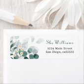 Grüne Eukalyptus-Babydusche (Insitu)