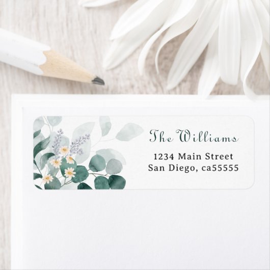 Grüne Eukalyptus-Babydusche (Insitu)