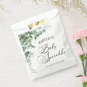 Grüne Eukalyptus-Blätter Botanical Baby Sprinkle Geschenktütchen (Versiegelt)