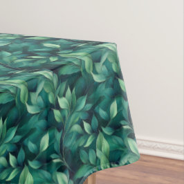 Grüne Eukalyptus-Blätter Tischdecke