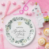 Grüne Eukalyptus-Botanische Graduierungspartei Pappteller (Party)